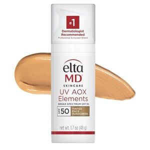 EltaMD UV AOX Elements Tinted Mineral Face Sunscreen SPF 50 1.7oz - New in Box